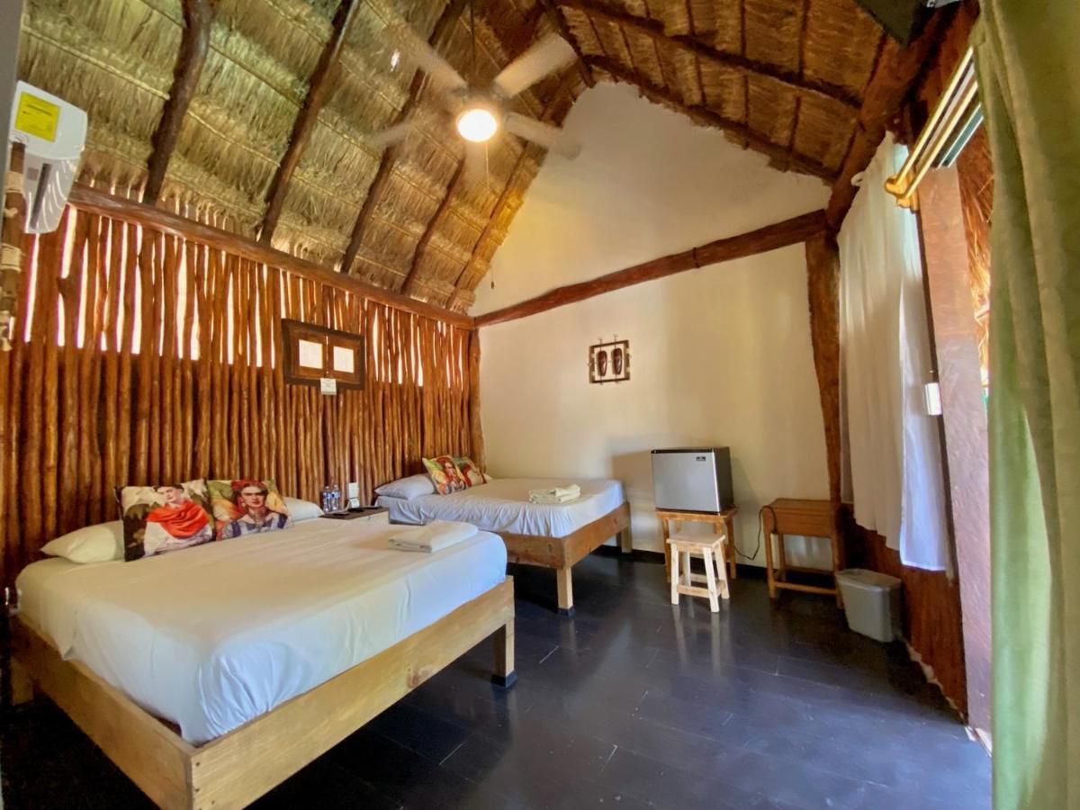 Cabanas Frida Chelem Extérieur photo