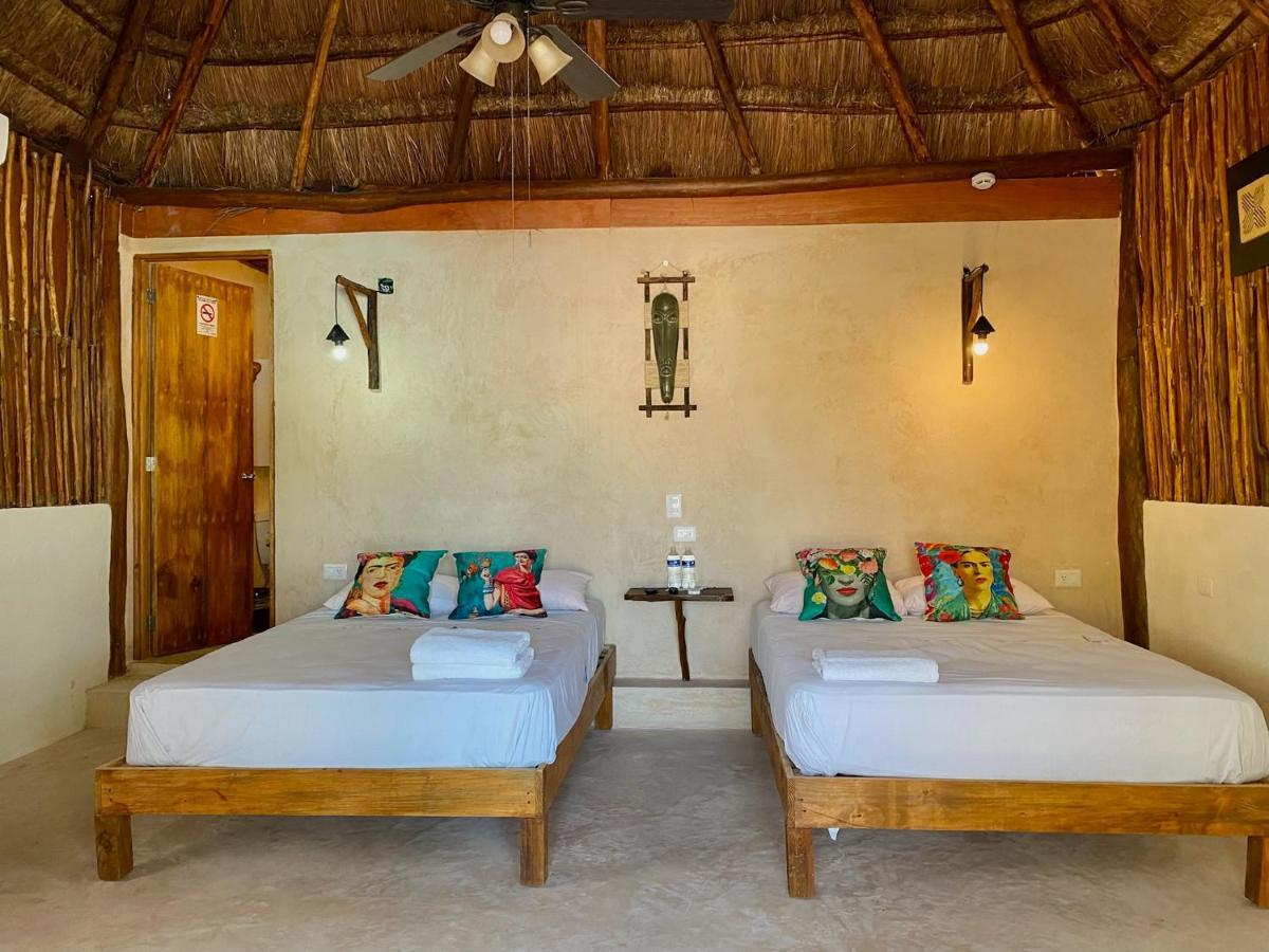Cabanas Frida Chelem Extérieur photo